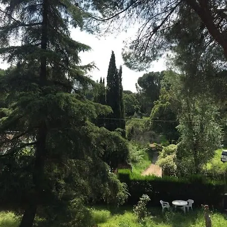 Con Piscina En La Naturaleza
